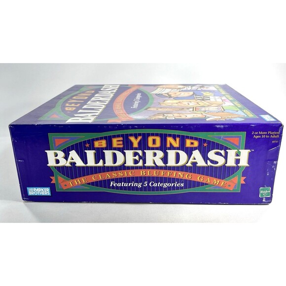 Parker Brothers Beyond Balderdash The Classic Bluffing Board Game 1997 Vintage - Picture 9 of 12